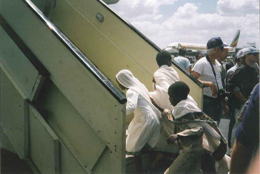 Süleyman Operasyonu kapsamında uçaklara doldurulan Falaşalar, direkt olarak İsrail'e nakledildiler.