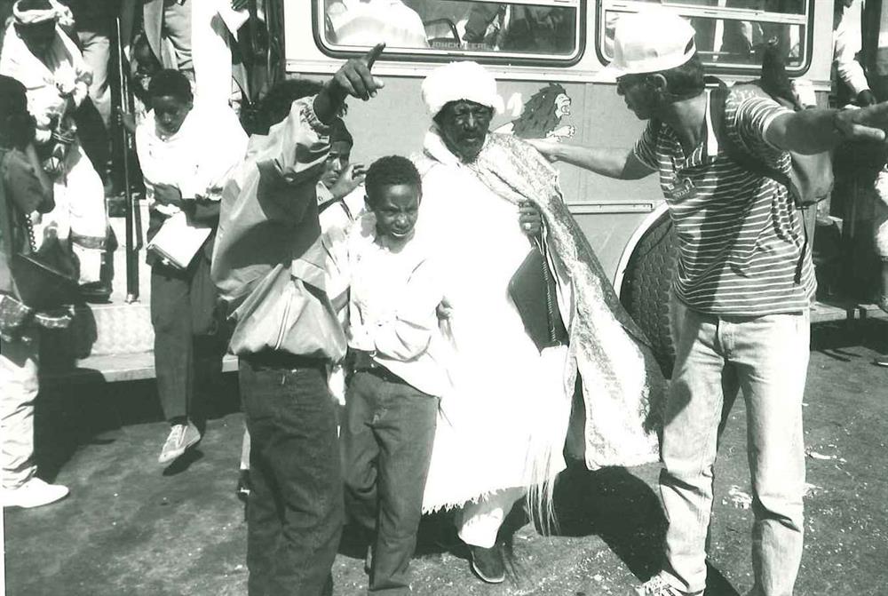 Musa Operasyonu'yla dağılan Falaşa ailelerinin bir kısmı, Yeşu Operasyonu'yla bir araya getirildi.