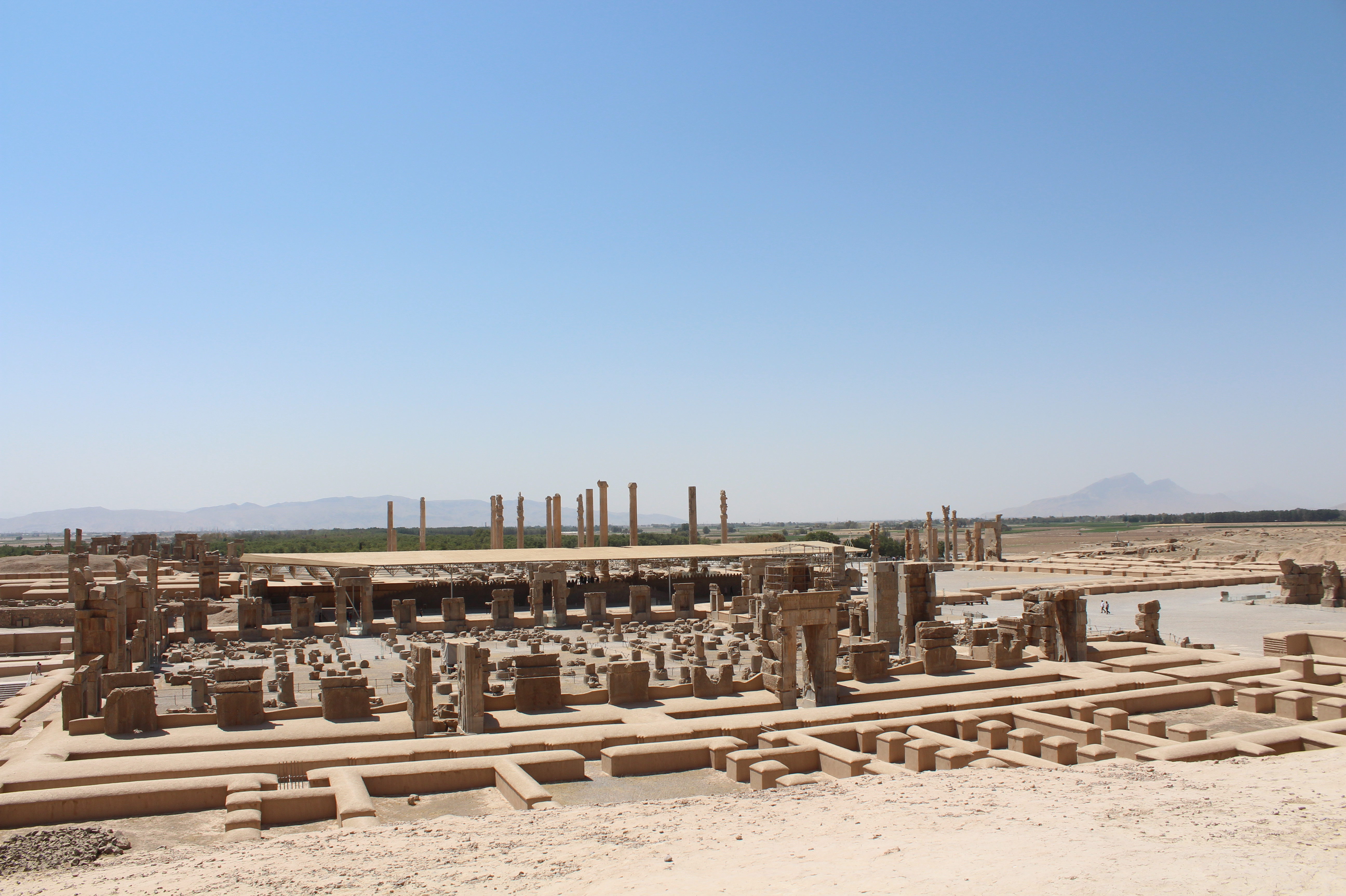 Ahameniş İmparatorluğu tarafından kurulan Persepolis Antik Kenti. (Fotoğraf: Yusuf Sami Kamadan) Ahameniş İmparatorluğu tarafından kurulan Persepolis Antik Kenti. (Fotoğraf: Yusuf Sami Kamadan)