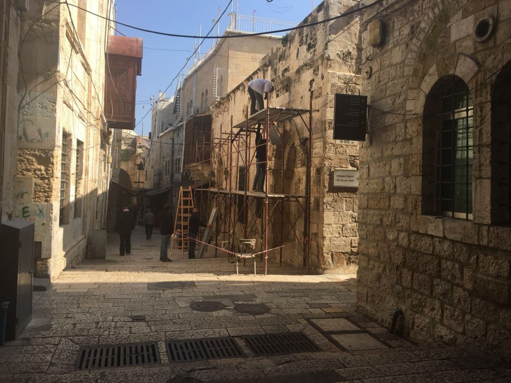 Hâlidiyye Kütüphanesi, İsrail'in işgalinden sonra uzun süre bakımsız kaldı. Bilahare restore edildi. Hâlidiyye Kütüphanesi, İsrail'in işgalinden sonra uzun süre bakımsız kaldı. Bilahare restore edildi.